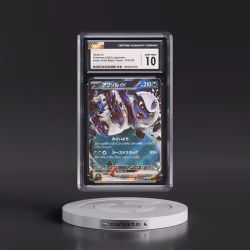 2023 Ruler of the Black Flame #073/108 Absol ex - Holo (CGC 10 GEM MINT)