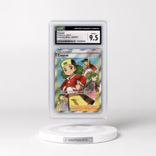 2021 Evolving Skies #200/203 Copycat - Ultra Rare Holo (CGC 9.5 MINT+)