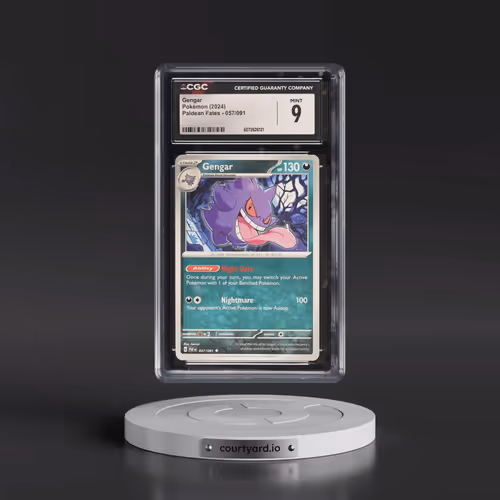 2024 Paldean Fates - PAF EN #057/091 Gengar (CGC 9 MINT)