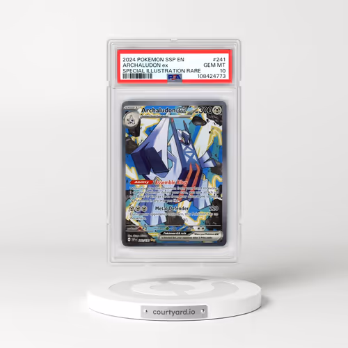 2024 Pokémon Ssp EN-Surging Sparks #241 Archaludon EX - Holo Special Illustration Rare (PSA 10 GEM M
