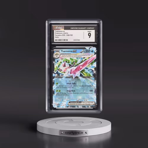2023 Pokémon Par EN-Paradox Rift #046 Tsareena EX - Holo (CGC 9 MINT)