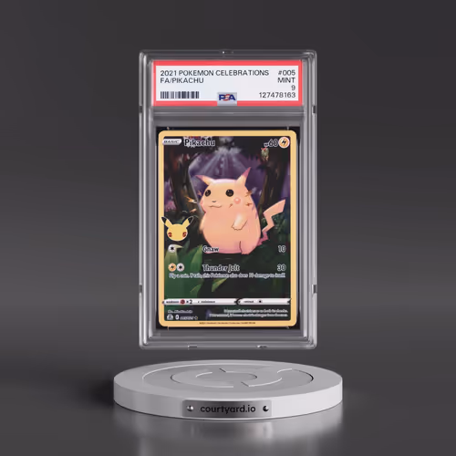 2021 Pokémon Celebrations #005 Pikachu - Full Art (PSA 9 MINT)