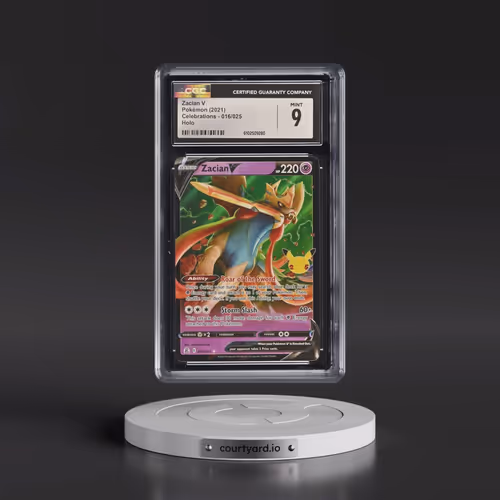 2021 Celebrations #016/025 Zacian V - Holo (CGC 9 MINT)