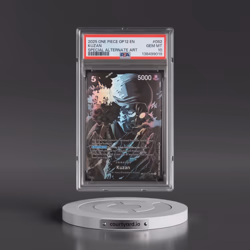 2025 One Piece OP12-Legacy of the Master #082 Kuzan - Special Alternate Art (PSA 10 GEM MINT)