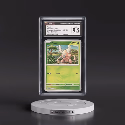 2024 Prismatic Evolutions - PRE EN #003/131 Pinsir - Poké Ball Holo (CGC 9.5 MINT+)