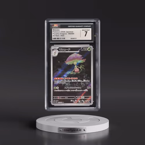 2024 Pokémon Sv7a-Paradise Dragona #066 Shiinotic - Art Rare (CGC 7 NM)