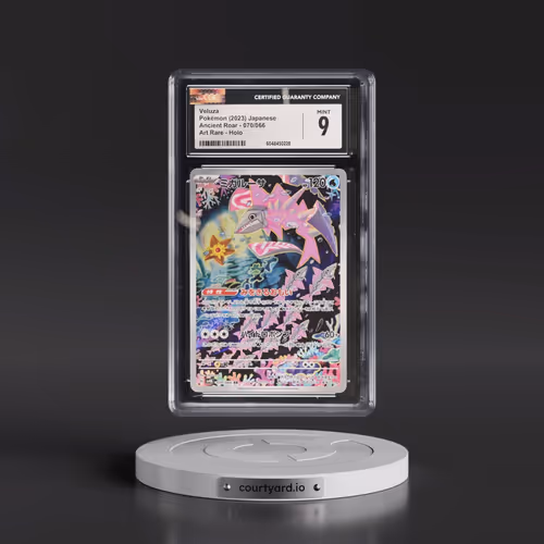 2023 Pokémon Sv4k-Ancient Roar #070 Veluza - Art Rare (CGC 9 MINT)