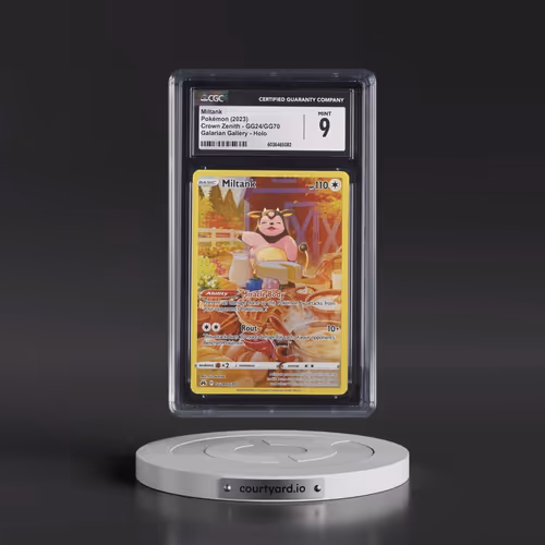 2023 Crown Zenith #GG24/GG70 Miltank - Galarian Gallery Holo (CGC 9 MINT)