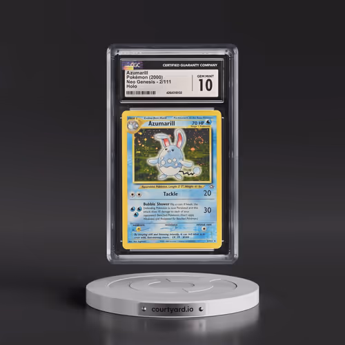 2000 Neo Genesis #2/111 Azumarill - Holo (CGC 10 GEM MINT)