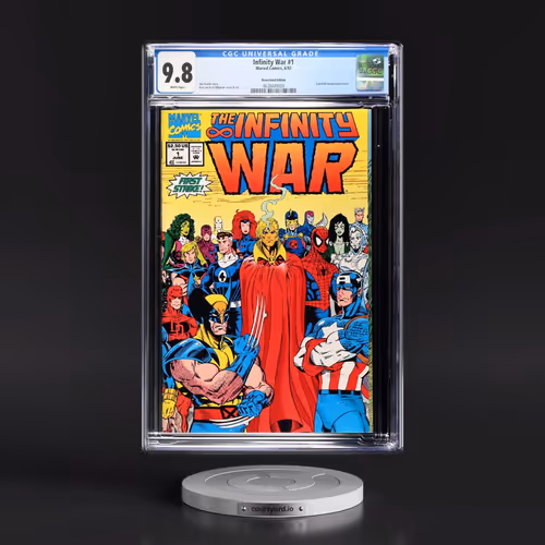 Infinity War #1 CGC 9.8 White Pages (Marvel Comics, 6/92) - Newsstand Edition
