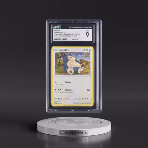 2023 Trading Card Game Classic - CLV, CLC, CLB #016/034 Snorlax - Venusaur & Lugia ex Deck - CLV Hol