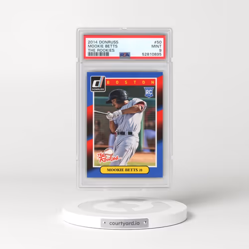 2014 Donruss the Rookies #50 Mookie Betts (PSA 9 MINT)