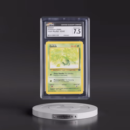 1999 Team Rocket #63/82 Oddish (CGC 7.5 NM+)