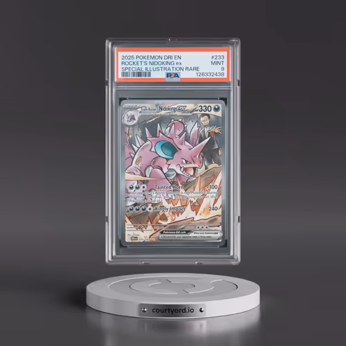 2025 Pokémon Dri EN-Destined Rivals #233 Team Rocket's Nidoking EX - Holo Special Illustration Rare