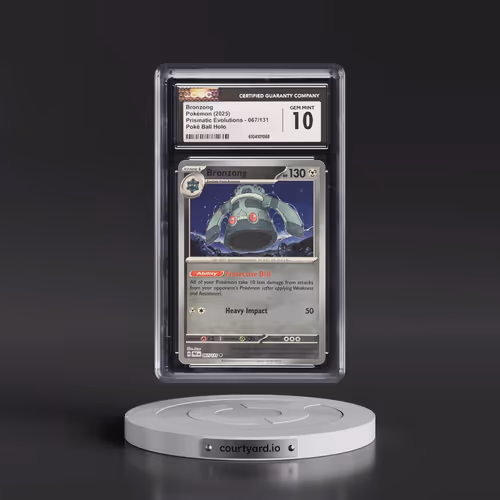 2024 Prismatic Evolutions - PRE EN #067/131 Bronzong - Poké Ball Holo (CGC 10 GEM MINT)