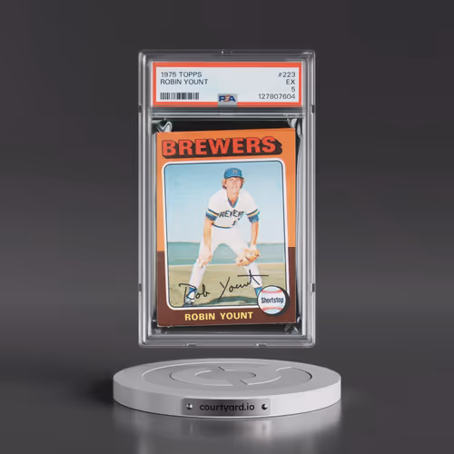 1975 Topps #223 Robin Yount (PSA 5 EX)
