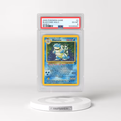 2000 Pokémon Game Base II #2 Blastoise - Holo (PSA 6 EX-MT)