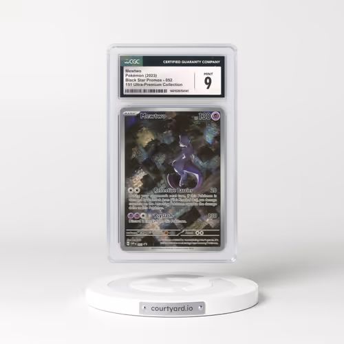 2023 Black Star Promos - Scarlet & Violet SVP EN #052 Mewtwo - 151 Ultra-Premium Collection (CGC 9 MINT)