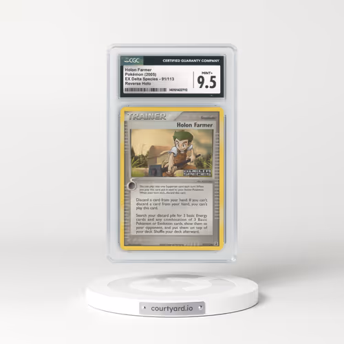 2005 EX Delta Species #91 Holon Farmer - Holo (CGC 9.5 MINT+)