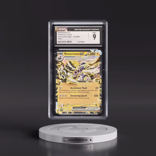 2024 Pokémon Sfa EN-Shrouded Fable #015 Revavroom EX - Holo (CGC 9 MINT)