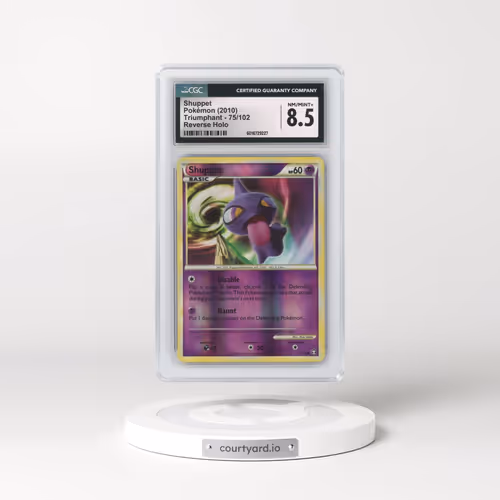 2010 Triumphant #75/102 Shuppet - Reverse Holo (CGC 8.5 NM-MT+)