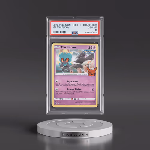 2023 Pokémon Trick or Trade #080 Marshadow (PSA 10 GEM MINT)