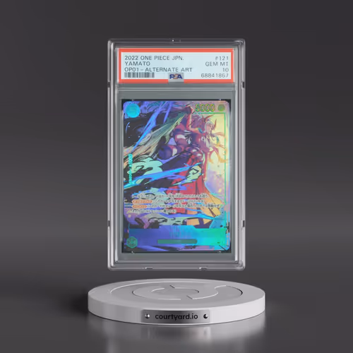 2022 One Piece Japanese OP01-Romance Dawn #121 Yamato - Alternate Art (PSA 10 GEM MINT)