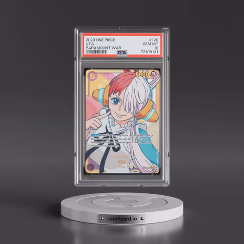 2023 One Piece OP02-Paramount War #120 Uta (PSA 10 GEM MINT)