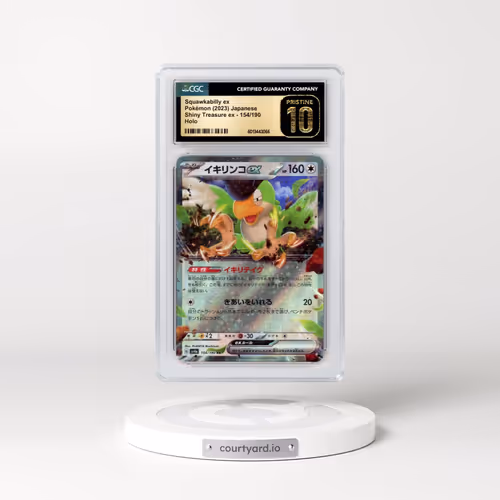 2023 Shiny Treasure ex #154/190 Squawkabilly ex - Holo (CGC 10 PRISTINE)