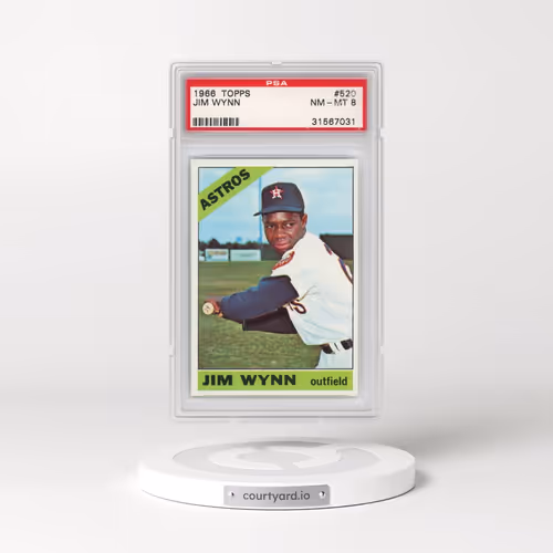 1966 Topps #520 Jim Wynn (PSA 8 NM-MT)