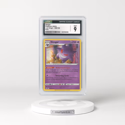 2022 Lost Origin #066/196 Gengar - Holo (CGC 9 MINT)