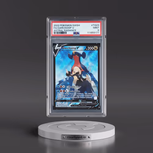 2022 Pokémon Sword & Shield Astral Radiance #TG23 Garchomp V - Holo Full Art (PSA 9 MINT)