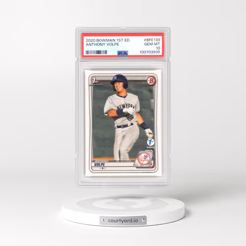 2020 Bowman 1st Edition #BFE139 Anthony Volpe (PSA 10 GEM MINT)