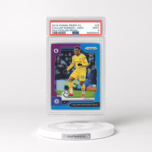 2019 Panini Prizm Premier League #29 Callum Hudson-Odoi - Multicolor Prizm (PSA 9 MINT)