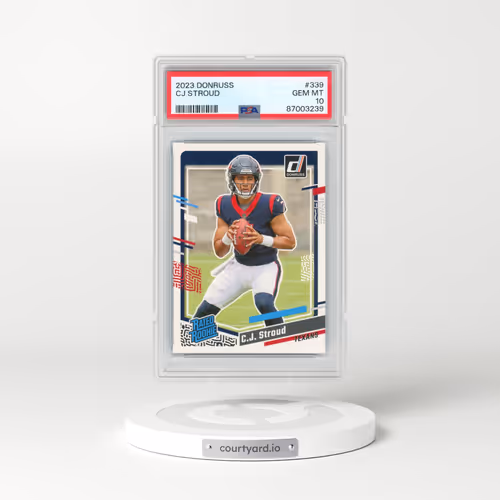 2023 Panini Donruss #339 CJ Stroud (PSA 10 GEM MINT)