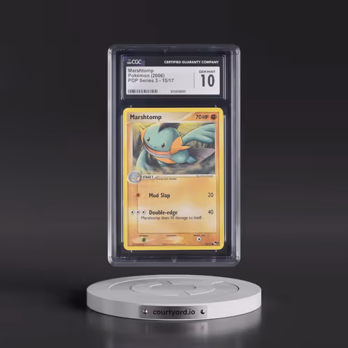 2006 POP Series 3 #15/17 Marshtomp (CGC 10 GEM MINT)