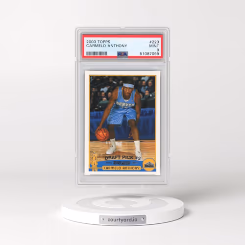 2003 Topps #223 Carmelo Anthony (PSA 9 MINT)