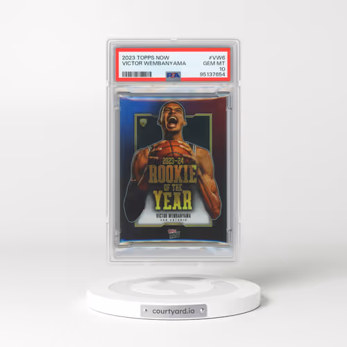 2023 Topps Now #VW6 Victor Wembanyama (PSA 10 GEM MINT)
