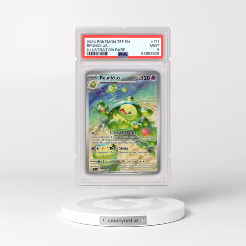 2024 Pokémon Tef EN-Temporal Forces #171 Reuniclus - Illustration Rare (PSA 9 MINT)