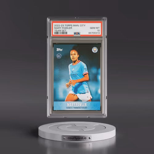 2022-23 Topps Manchester City Team Set Mary Fowler (PSA 10 GEM MINT)