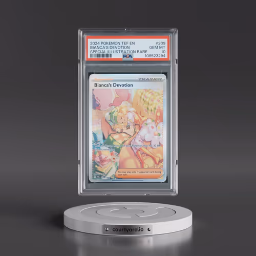 2024 Pokémon Tef EN-Temporal Forces #209 Bianca's Devotion - Special Illustration Rare (PSA 10 GEM M