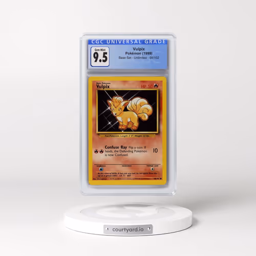 1999 Base Set #68/102 Vulpix (CGC 10 GEM MINT)