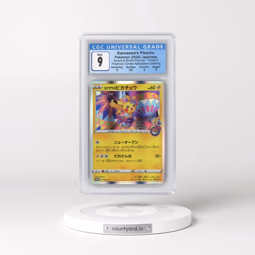 2019 Sword & Shield Promos #144/S-P Kanazawa's Pikachu - Pokémon Center Kanazawa Opening (Holo) (CGC