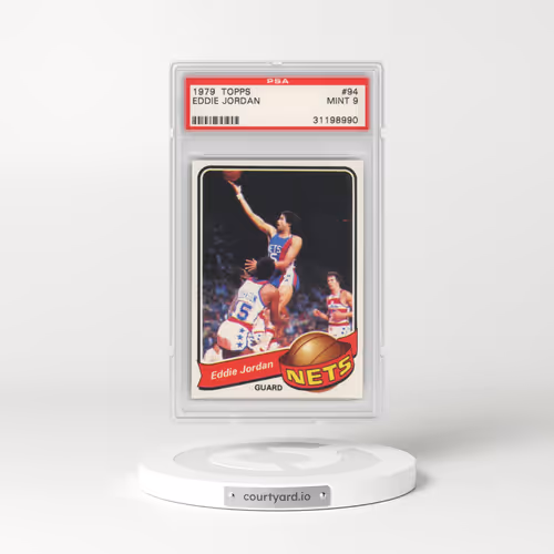 1979 Topps #94 Eddie Jordan (PSA 9 MINT)
