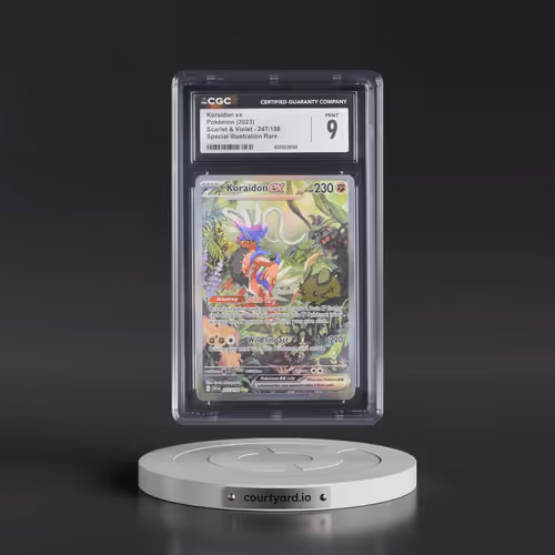 2023 Scarlet & Violet #247/198 Koraidon ex - Special Illustration Rare (Holo) (CGC 9 MINT)