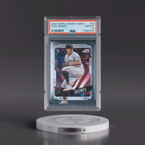 2024 Topps Chrome Cosmic #30 Paul Skenes (PSA 10 GEM MINT)