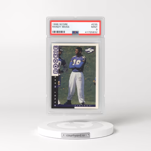 1998 Score #235 Randy Moss (PSA 9 MINT)
