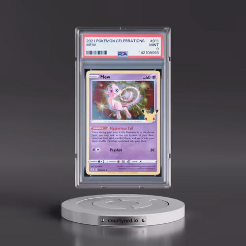 2021 Pokémon Celebrations #011 Mew (PSA 9 MINT)