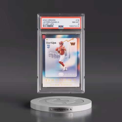 2024 Panini Origins Start-Ups #18 Jayden Daniels (PSA 8 NM-MT)