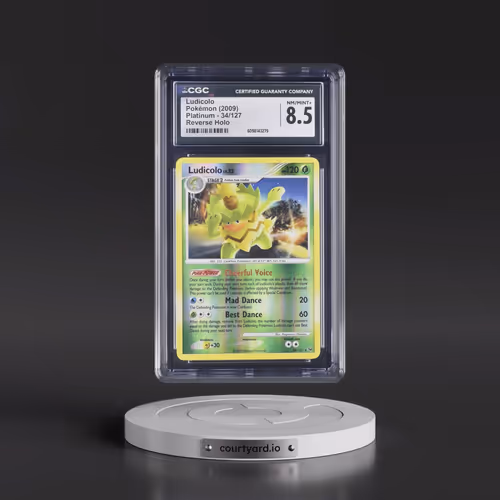 2009 Platinum #34/127 Ludicolo - Reverse Holo (CGC 8.5 NM-MT+)